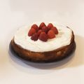 ぴよんぬ1980's cooksnap of when they made ワンボールで♡簡単苺のチーズケーキ♪.