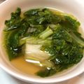 たまにゃん321's cooksnap of when they made 【農家のレシピ】白菜のシンプルスープ.