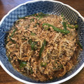 HikariNMY's cooksnap of when they made 春雨と挽き肉*もやしとピーマンの中華炒め.