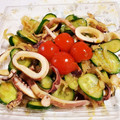 クックBMIHKZ☆'s cooksnap of when they made イカともやしとキュウリのさっぱりサラダ♪.
