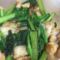 ネギがお好き's cooksnap of when they made 小松菜と豚バラの生姜焼き♪.