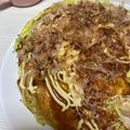 rilayumi's cooksnap of when they made お好み焼き屋の広島焼き(鶏肉ver.).