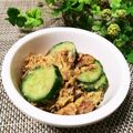 mami＊s's cooksnap of when they made さば缶でキュウリマヨカレー和え.