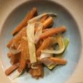 もぐとっぽ's cooksnap of when they made 味噌バターで食べる☆人参と長ねぎ炒め.