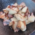 あやかさま！'s cooksnap of when they made カリカリ豚バラジャーマンポテト.
