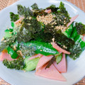 ☆３匹の子ぶた☆'s cooksnap of when they made 胡瓜とハムのごま油和え.