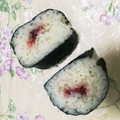 ハラールレシピ's cooksnap of when they made 海苔巻き苦手さんの簡単◎おにぎり◎.