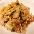 aaassu's cooksnap of when they made ねぎ塩豚バラ炒め.