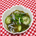 tokotann's cooksnap of when they made ☆簡単おいしいめかぶの和え物☆.