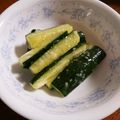 ゆうママゴン's cooksnap of when they made 簡単きゅうり塩麹漬・ニンニクごま風味.