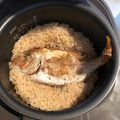 mayu☆miki's cooksnap of when they made めちゃめちゃ美味しい！炊飯器で炊く鯛めし.