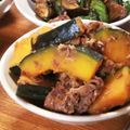 低カロ探検隊's cooksnap of when they made ヘルシー♪牛肉とかぼちゃのうま煮.
