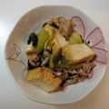 ☆3ー8★'s cooksnap of when they made チンゲン菜と厚揚げ豚肉甘辛煮.