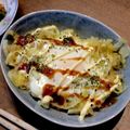 ばたみそーぱん☆'s cooksnap of when they made キャベツの巣ごもり卵お好み焼き風.