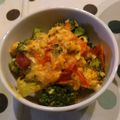 ☆chanrii☆★'s cooksnap of when they made 簡単！☆トマトとブロッコリーのオム炒め☆.