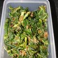 shige9m's cooksnap of when they made 葉ゴボウの葉の炒り煮(アク抜き方法付）.