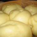 pandakoaki's cooksnap of when they made 簡単結び/花巻（中華饅頭の皮）.