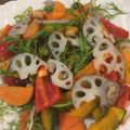 warabi1102's cooksnap of when they made おもてなしに☆デリ風根菜オシャレサラダ.