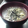 ○□△'s cooksnap of when they made 簡単！卵の白身でお吸い物♪.