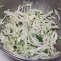 きらり流れ星's cooksnap of when they made 大根とホタテ、大葉の塩糀マヨサラダ.