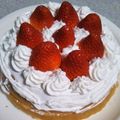 かにさんこ's cooksnap of when they made 簡単デコレーションケーキ.