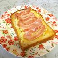 龍青空ママ's cooksnap of when they made アボカドペストタルタルベーコンサンド.