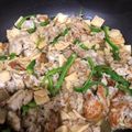 こりすママ☆'s cooksnap of when they made 豚小間肉と高野豆腐で★青椒肉絲風★節約.