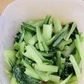Nekozame's cooksnap of when they made 小松菜のナムル.