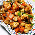 ☆孤独のグルメ好き☆'s cooksnap of when they made 簡単早い!節約★野菜炒めで酢豚風★.