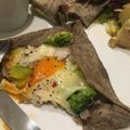 うずらのこ's cooksnap of when they made そば粉のガレット.