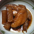 BCゆうかり's cooksnap of when they made ３step！手羽先と大根の甘辛煮♪.