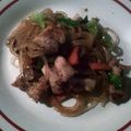 aikaji's cooksnap of when they made 柚子胡椒でピリッ！鶏肉とねぎの焼ビーフン.