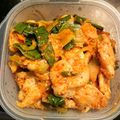 あーみーなー's cooksnap of when they made やわらか鶏胸肉のキムチ炒め.