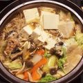 葉もも's cooksnap of when they made さば水煮缶で簡単アレンジ！お手軽鍋！.