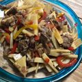 apufu's cooksnap of when they made 青椒肉絲.