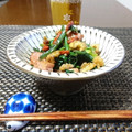 ダイナマイト漆黒's cooksnap of when they made クルミとベーコンのほうれん草炒め.