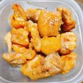 あきもみじ's cooksnap of when they made 【下味冷凍】鶏もも肉のはちみつ味噌漬け.