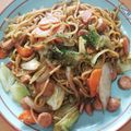 Violet♡'s cooksnap of when they made ランチに♪「かんたんソース焼きそば」.