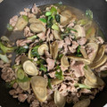 クックSWE4NX☆'s cooksnap of when they made ☺簡単おかず♪豚バラ肉とごぼうの煮物☺.