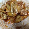 クックXMCII5☆'s cooksnap of when they made お酢でさっぱりと♪チキンチキンごぼう.