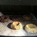 ♦りんぷく♠'s cooksnap of when they made もちもち♪おからと豆腐の焼きドーナツ.