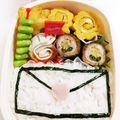 todoママ's cooksnap of when they made ラブレター★詰めご飯で簡単キャラ弁デコ弁.