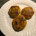 栗丸うさぎ's cooksnap of when they made 離乳食後期 かぼちゃのおやき.