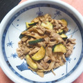 水無月328's cooksnap of when they made 絶品☆豚肉と舞茸とズッキーニの辛味噌炒め.