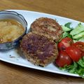 や～たん食堂's cooksnap of when they made 合挽き肉のハンバーグ●おろしハンバーグ.