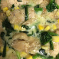 H♡S's cooksnap of when they made 鶏もも肉とほうれん草のチーズ炒め☆.