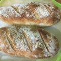 tyanncyonn's cooksnap of when they made 捏ねずに 冷蔵庫長時間発酵 フランスパン.