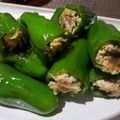 ももち's cooksnap of when they made 包丁いらず！ピーマンのマイタケづめ.
