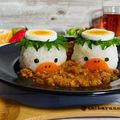 ３匹の大ぶたママ's cooksnap of when they made ひょっこり！カッパちゃんのデコカレー♪.