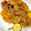 しゅんのま's cooksnap of when they made 簡単！ナスとズッキーニのパスタ.